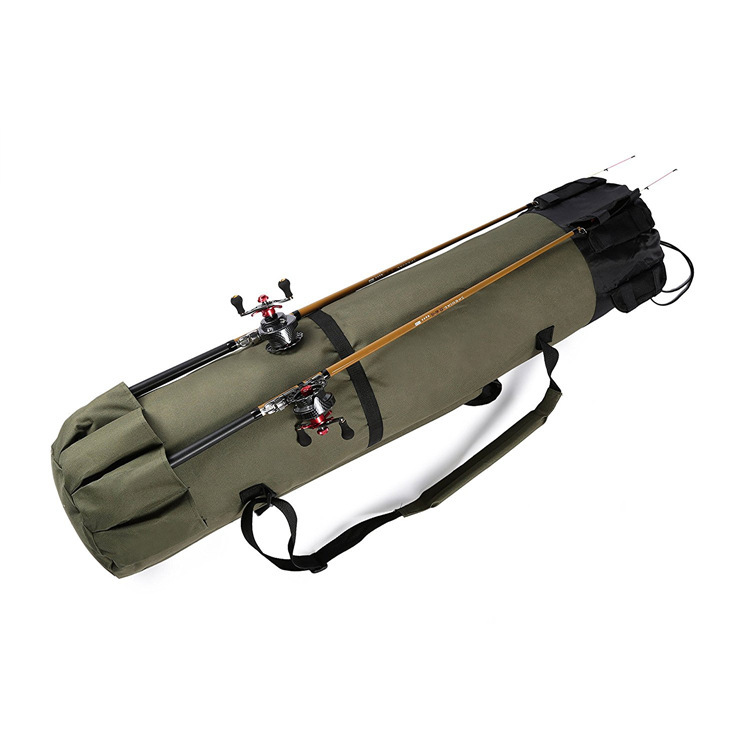 Fishing Rod Fishing Gear Cylindrical Fishing Bag - Image 2