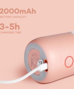 350ml Portable Blender Juicer Electric USB Rechargeable Mixer Smoothie Slushy Cup Juice Blender Bottle USB Charging Kitchen Gadgets - Image 7