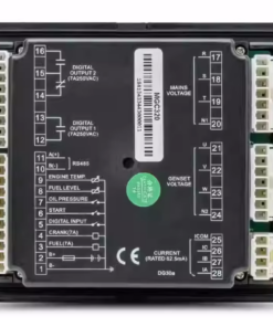 Alternative view of MGC320 Genset Controller Single Unit Automation + AMF