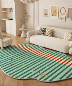 Bedside Rug Mat Home Use Cream Style Floor Mat - Image 6