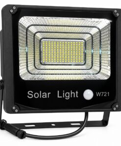 Solar Powered LED Work Light 150W For Auto W725 Street Remote Control Battery Motion 2x
