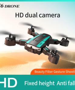 T6 Folding UAV HD Aerial Photography Four-axis Remote Control Helicopter - Image 3