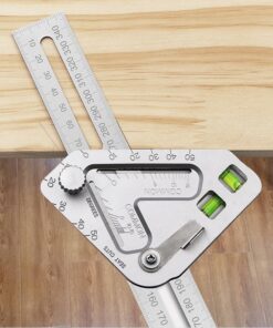 Triangular Level Multifunctional Woodworking Triangle Ruler Angle Ruler Revolutionary Carpentry Tool Measuring Tools