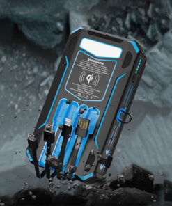 Solar Three Fold Bank Folding Outdoor Portable Large Capacity Mobile Power Supply