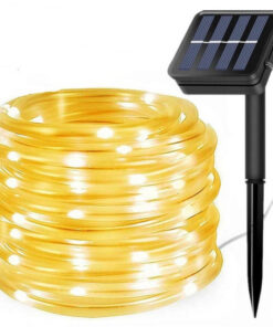 LED Solar Tube Lighting Chain Courtyard Decoration - Image 6