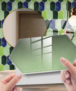 Alternative view of Bright Ceramic Tile Flooring Sticker