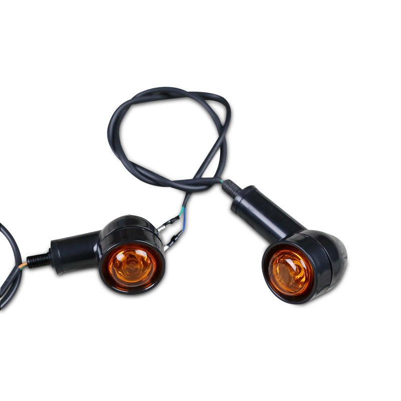 Retro Motorcycle Modified LED Mini Turn Signal Light Turning Light - Image 2