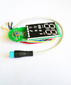 Alternative view of Scooter Pro Meter Assembly Display Meter Circuit Board