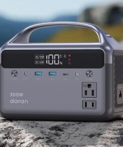 192 Wh Solar-powered Energy Storage System With 300 W Output