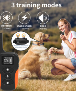Waterproof Pet Remote Control Charging Customized Electric Training Dog Impact Pet Collar