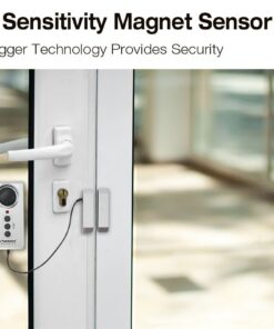 Alternative view of DOBERMAN SECURITY SE-0114M 115dB Waterproof Password Magnet Dual Triggered Sensor Door Window Alarm Smart Home Alarm System