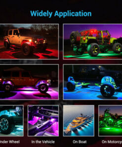 Alternative view of Automobile and Motorcycle APP Control Decorative Lights