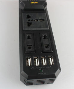 Alternative view of Vehicle-Mounted Ynverter 200W Inverter 12V To 220V