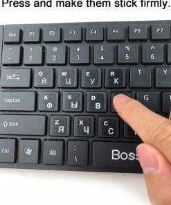 Notebook Keyboard Stickers Russian Keyboard Stickers - Image 5