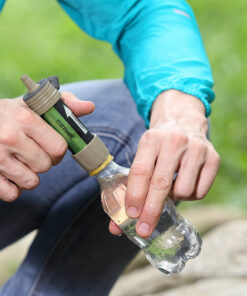 Alternative view of Single soldier outdoor water purification straw gravity water purification bag portable filter