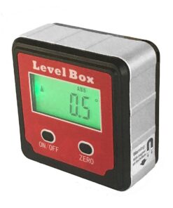 Alternative view of Digital inclinometer angle measuring tool