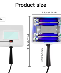 Alternative view of Woods Lamp Skin Analyzer for Skin Testing Home Use Salon SPA Machine Facial Skin Scanner UV Magnifying Analyzer