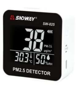 Alternative view of Digital Air Quality Monitor Laser PM2.5 Detector Tester Gas MonitorGas AnalyzerTemperature Humidity Meter Diagnostic Tool