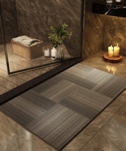 Printed Quick-drying Water-absorbent Bathroom Floor Mat