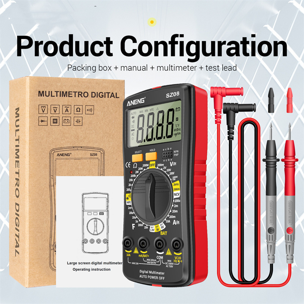 Ultra-thin Digital Multimeter Multifunctional Household Instrument - Image 5