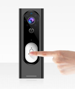 Alternative view of Smart Home Security Remote Monitoring Camera Voice Intercom 1080P Wireless WiFi Video Doorbell