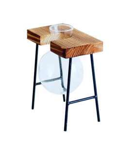 Alternative view of Nordic Style Creative Wooden Frame Hydroponic Vase