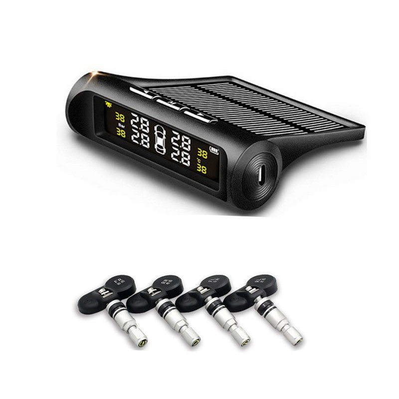 Solar Wireless Tire Pressure Monitor TPMS Tire Pressure Monitoring System - Image 2