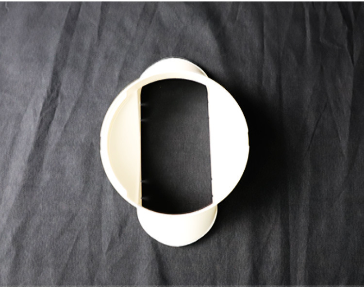 Suitable For Mobile Air Conditioner Exhaust Pipe Flat Mouth Interface White - Image 4