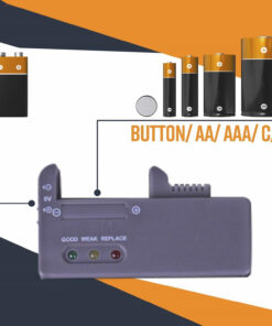 Alternative view of Battery Storage Organizer Holder with Tester - Battery Caddy