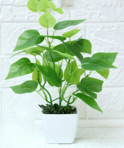 Potted Table Set Mini Ornaments Fake Plant Bonsai Home Living Room Indoor Green Plant Decorations Furnishings