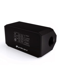 Digital Display Flow Meter Thermometer Flow Meter Water Cooling System Alarm - Image 3