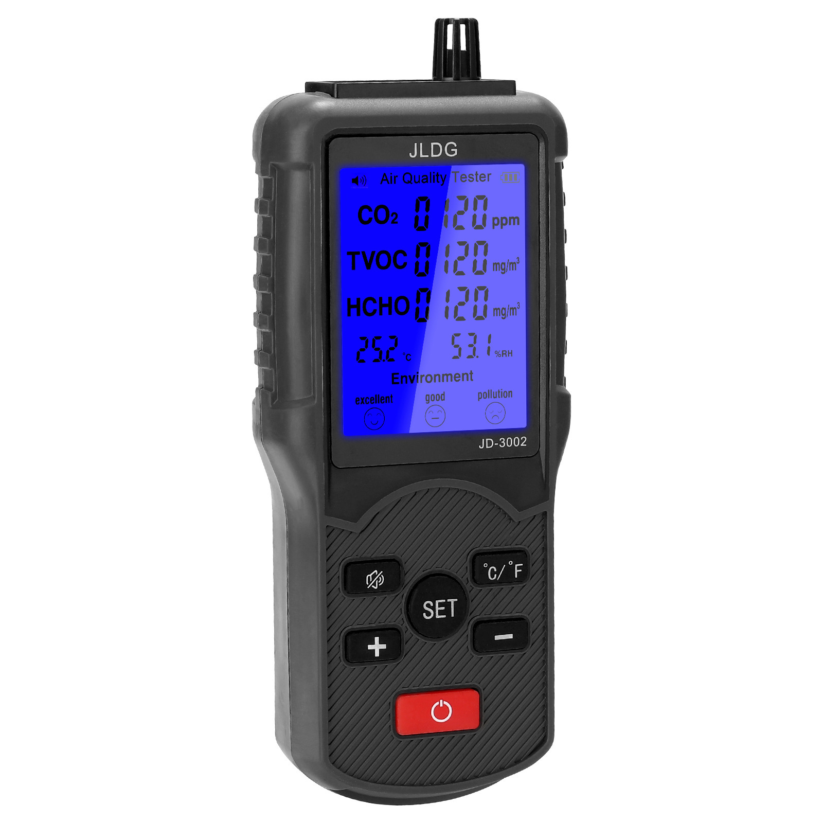 2 Gas Air Quality Detector CO2 Integrated Air Detector - Image 3