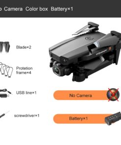 Mini Uav Fixed-Height Quadcopter Dual-Lens Aerial Photography Cross-Border Remote Control