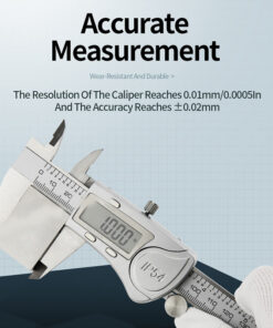 Electronic Digital Display Digital Vernier Caliper 0-150 Stainless Steel Waterproof Industrial High-precision Measuring Tool - Image 3