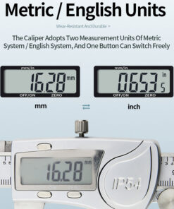 Electronic Digital Display Digital Vernier Caliper 0-150 Stainless Steel Waterproof Industrial High-precision Measuring Tool - Image 7