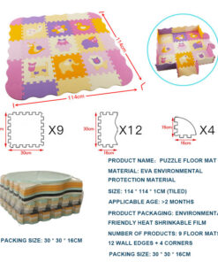 Alternative view of Baby Crawling Mat  Splicing Floor Mat