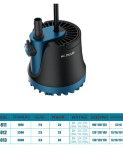 Home Submersible Water Pump Submersible Waterfall Silent Fountain Pump - Image 4