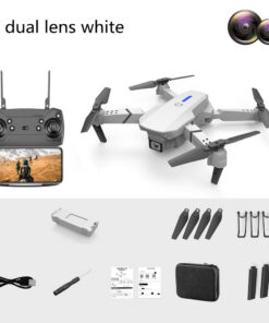 Dual-Lens Folding Drone Fixed-Height Four-Axis Aerial Photography Remote Control - Image 8