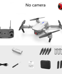 Alternative view of Dual-Lens Folding Drone Fixed-Height Four-Axis Aerial Photography Remote Control