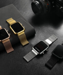 Luminous Led Student Digital Magnet Buckle Men'S Electronic Watch - Image 3