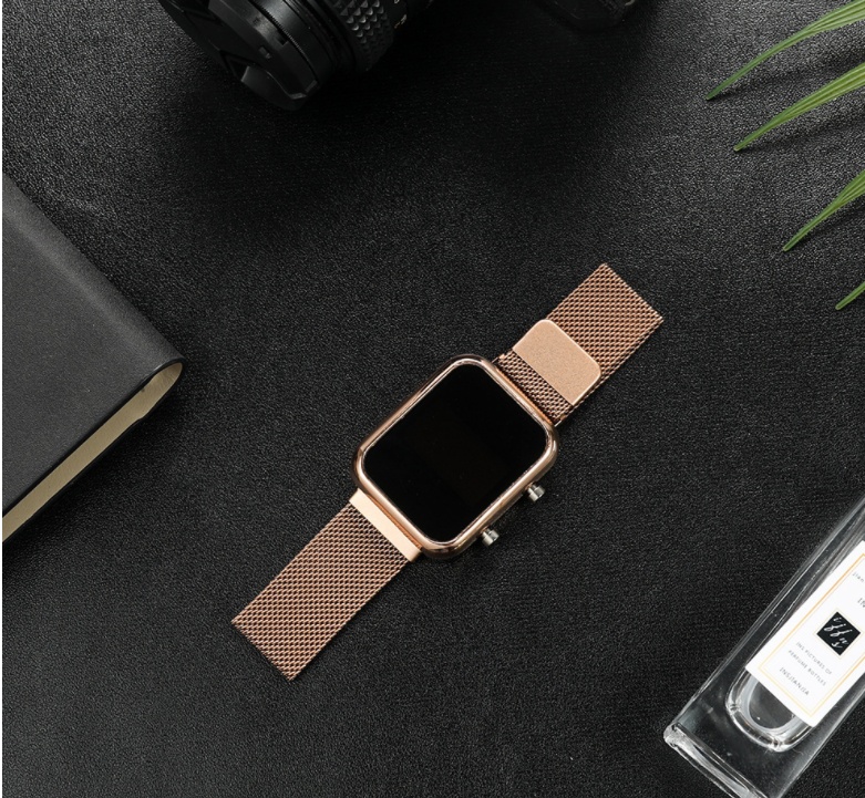 Luminous Led Student Digital Magnet Buckle Men'S Electronic Watch - Image 9