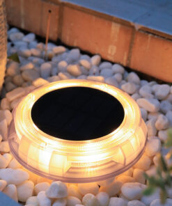 Alternative view of 8Led Solar LED Light Outdoor Lawn Lamp Garden Light Courtyard Garden Decoration Solar Sensor Step Street Light For Porch Patio