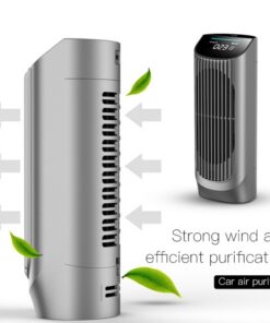 Alternative view of Dual Fans Car Air Purifier with Led display PM2.5