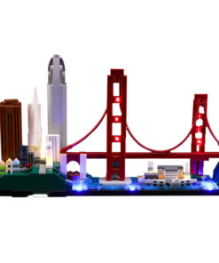 Alternative view of San Francisco Led Lighting Assembled Building Block Toys Diy Lighting