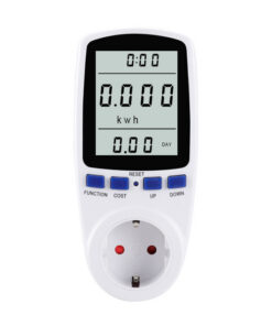 220V AC EU Digital LCD Power Meter Wattmeter Socket Wattage Kwh Energy Meter FR US UK AU BR Measuring Outlet Power Analyzer - Image 3