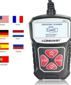 KW310 Car Diagnostic Scanner Scanner Barcode Reader Tool - Image 3