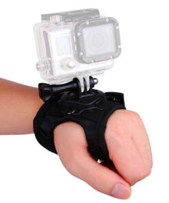 360 degree rotation palm wrist strap