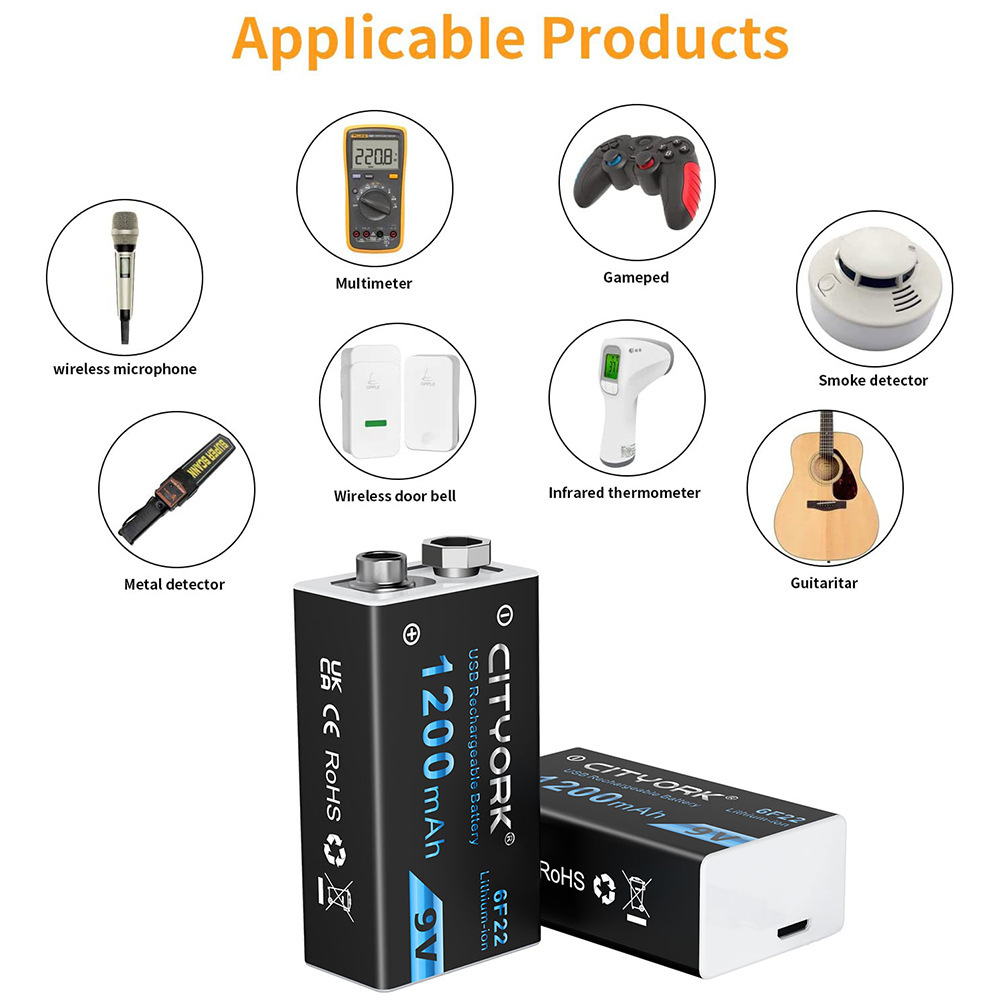9V Constant Voltage Lithium Battery Microphone Multimeter Medical Instrument - Image 10