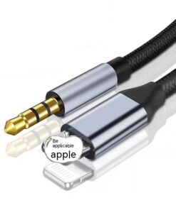 Lightning To 35 Male AUX Audio Cable Adapter Cable - Image 7