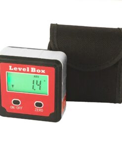 Digital inclinometer angle measuring tool